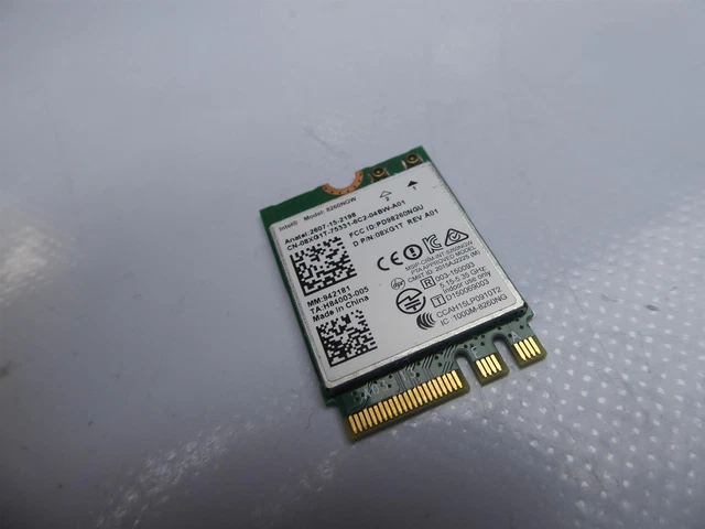 Carte WiFi Intel 8260NGW (08XG1T) Compatible Dell Precision 3510, 5510, 7710 – Reconditionnée