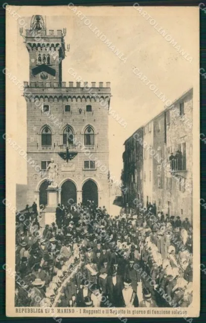 San Marino cartolina QZ4681