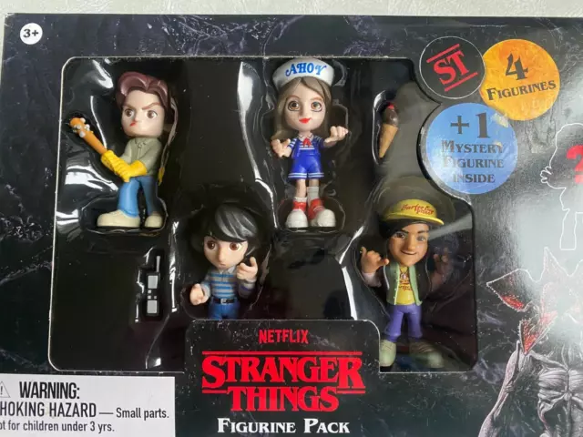 Figurine PACK 4+1 figurine (NEUF) Netflix Stranger Things brand new sealed