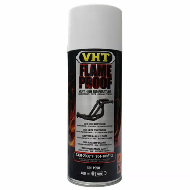 Farbe Lack Hohe Temperatur Pflanze Von Auspuffanlage VHT Weiß Matt Flamme Proof