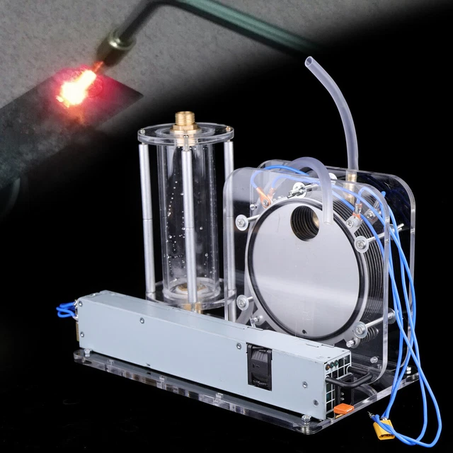 200W ELECTROLYSIS WATER Machine Oxyhydrogen Flame Generator Water