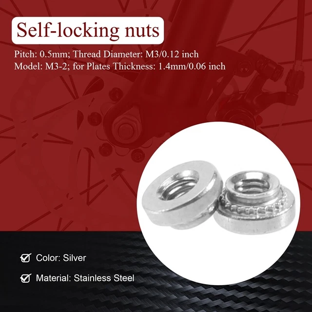 M3 STAINLESS STEEL Self Clinching Rivet Fastener 25pcs Z1R27714 EUR 7 ...