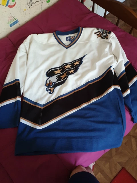Maillot Hockey Vintage CCM Capitals De Washington – Taille S – Center Ice BE