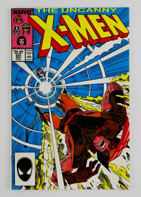 X-Men #221 First Mister Sinister Appearance 1st Uncanny Marvel 1987 No Reserve!