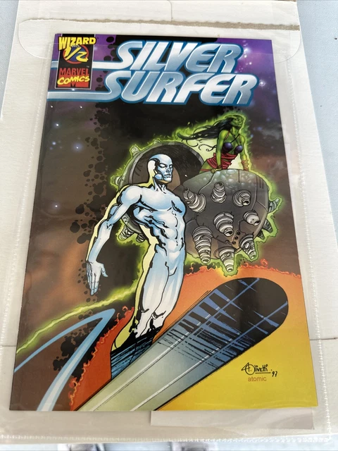 SILVER SURFER #1/2 Wizard/Marvel Comics 1997  w/COA