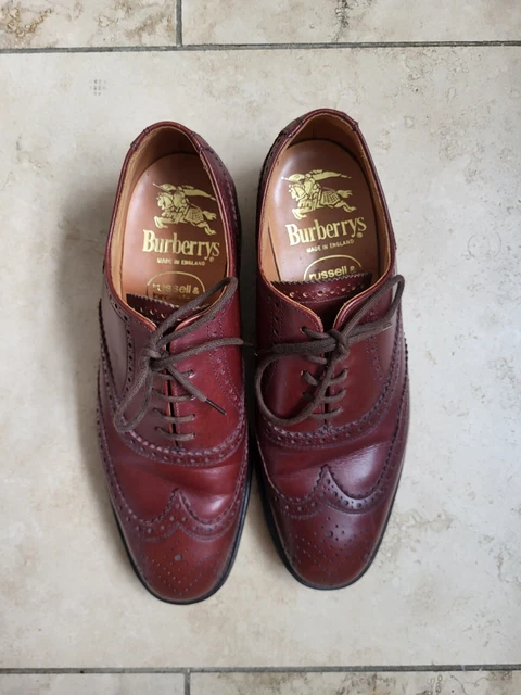 Burberry wingtip brogues 2025