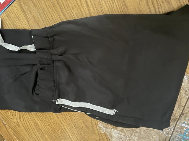 Herren schwarze Kochhose X LARGE