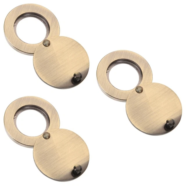 3 cubiertas protectoras para visor de puerta con orificio de seguridad para el hogar