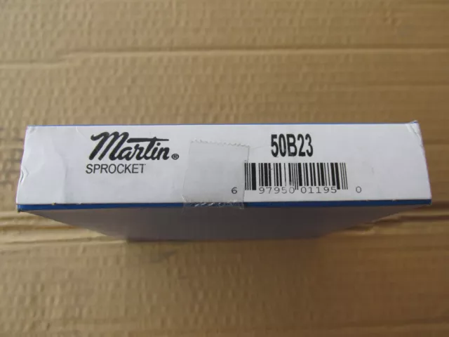 Martin 50B23 Sprocket 23 Teeth 5" Dia 3/4" Bore NEW!!! in Factory box Free Ship