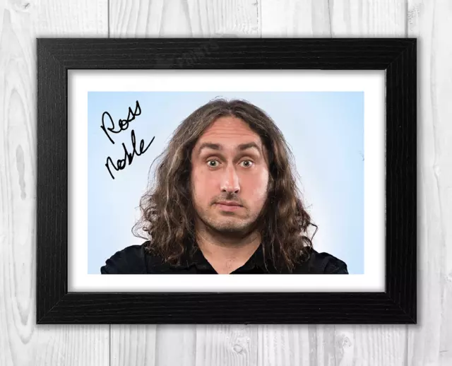 Ross Noble A4 signed photograph picture poster. Choice of frame. 2