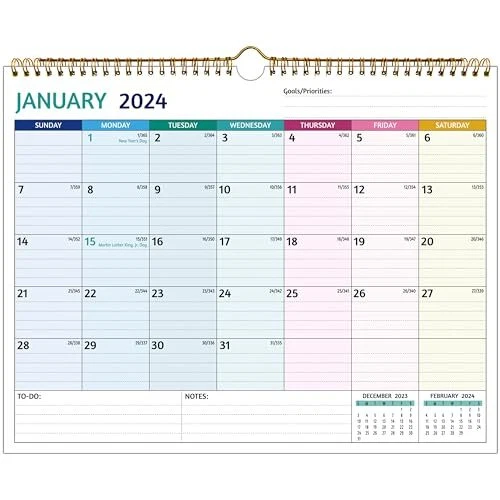 20242025 WALL CALENDAR 18 Months Calendar 20242025, Jan 2024 Jun