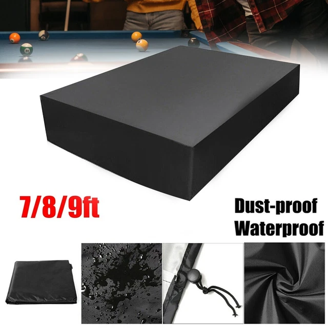 Outdoor Billiard Pool Table Dust Cover 89 Ft Oxford Cloth Material Waterproof