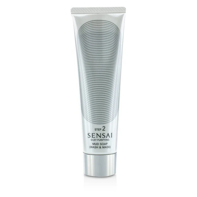 Kanebo Sensai Silky Purifying Mud Soap - Wash & Mask (New Packaging) 125ml Mens