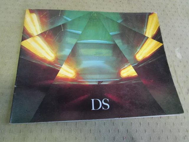 Catalogue Brochure Depliant  Citroen  Ds19 Et 21 Pallas  Langue Espagnol..