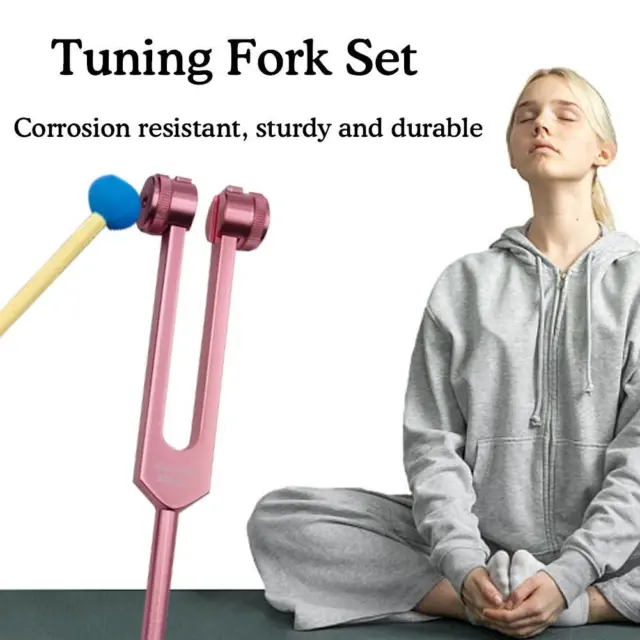 Chakra Tuning Forks Set For Healing, Mind and Spirit Harmony Perfect (8 J7J8