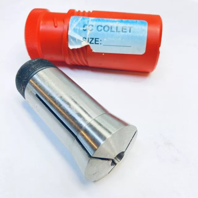 5C Collet - 3/8" Diameter Round - Threaded - Tool Holder - Machining Tools