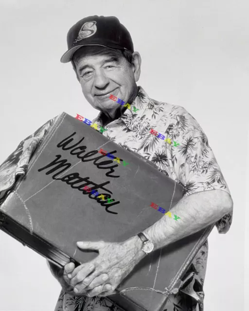 Walter Matthau Happy Days Autographed Signed 8x10 Photo Reprint