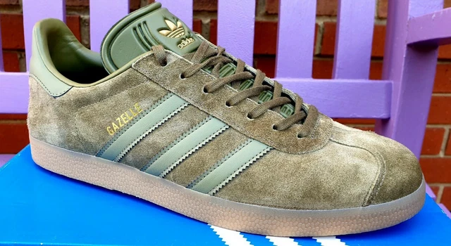 adidas gazelle olive cargo