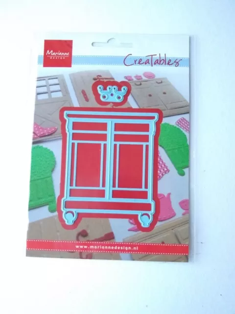 Marianne Design Creatables Dies Sweet Cabinet LR0314  Cupboard Crafts 2 Dies