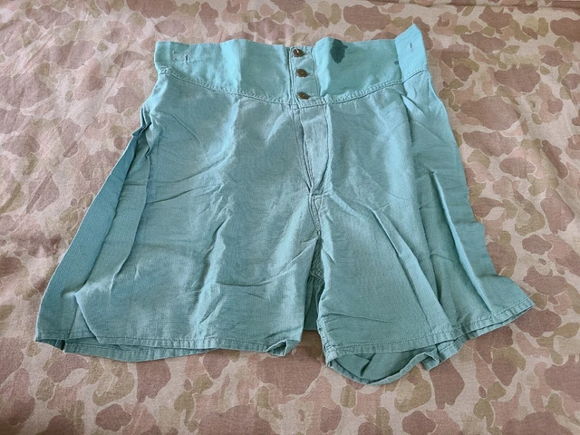 WW2 USMC Underwear Boxer Shorts Cotton 3 Button Fly Para Marine Raider Medium 30 WW2 USMC Underwear Boxer Shorts Cotton 3 Button Fly Para Marine Raider Medium 30