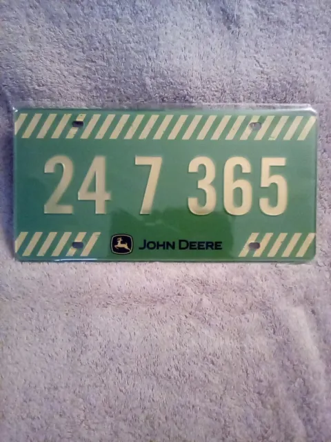 WinCraft John Deere License Plate Trademark