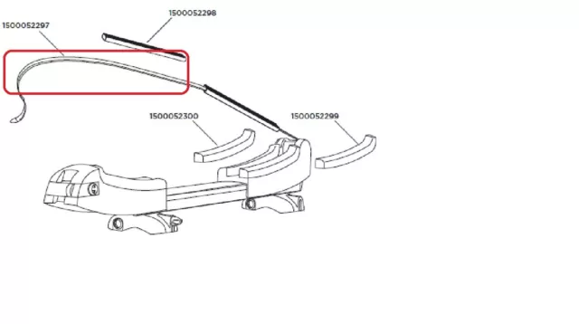 Thule nastro di supporto per SUP Taxi 52297