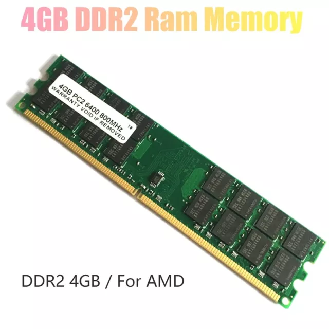 4GB DDR2  Memory 800Mhz 1.8V PC2 6400 DIMM 240 Pins for  Motherboard Memory9456