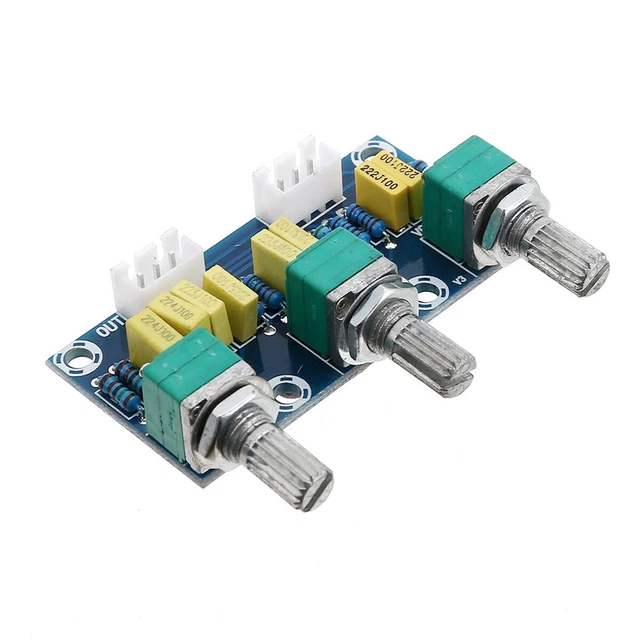 Boutons ampli JVC JA-S10. Volume, Bass, Treble, Balance, Mix micro - A