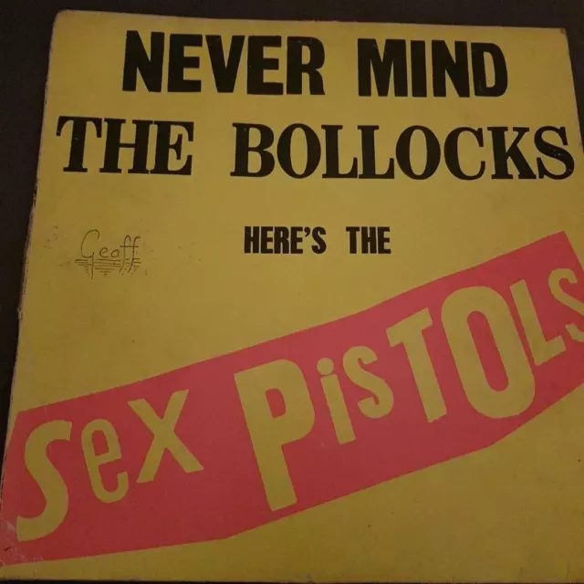Sex Pistols – Never Mind The Bollocks Here's The Sex Pistols Vinyl