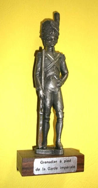 Figurine étain 'Les Etains Du Prince' – Scène De Bivouac Premier Empire Avec Charrette Et âne, échelle 1:18