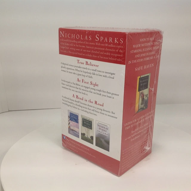 Nicholas Sparks Holiday Collection Box Set (x3 novels) PB 2012 Brand New Sealed 3
