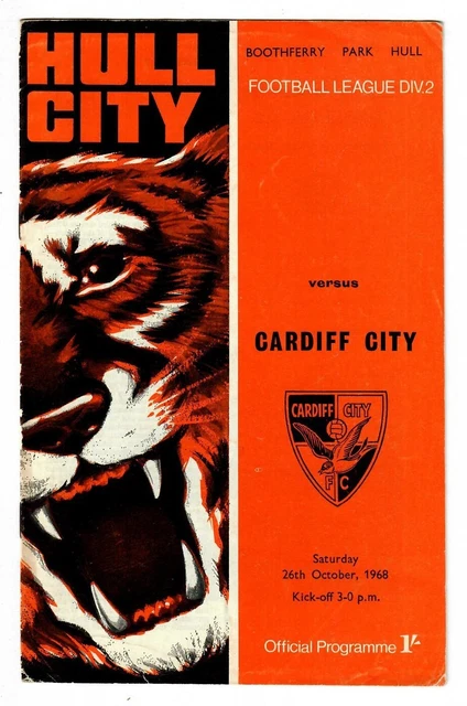 Programme De Match Vintage – Wrexham Vs Cardiff City – 1er Septembre 1979