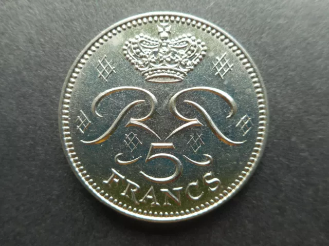 Monaco 5 Francs 1971 Rainier III (KM# 150)