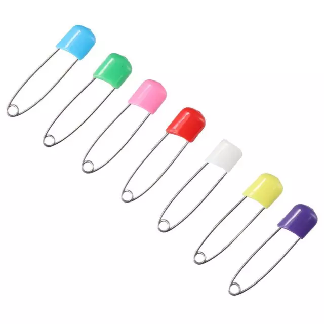 INCH MIX COLORED Plastic Pins Safety Pins Shapenty Clip Gloves