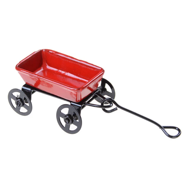 Carrello in miniatura 1 12 carrello - scena accessorio trolley per bambini bambini prima