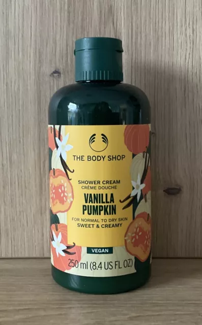 (119,96€/L) The Body Shop Shower Cream Duschgel VANILLA PUMPKIN 250ml