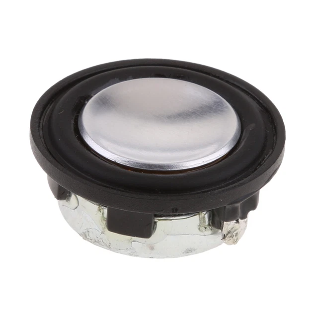 5 Stück DIY 28mm Stereo Audio Lautsprecher 1" 4Ohm DIY Lautsprecher NEU Schwarz 2