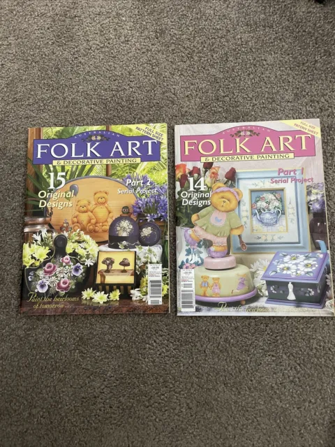 Australian Folk Art & Decorative Painting Magazines.