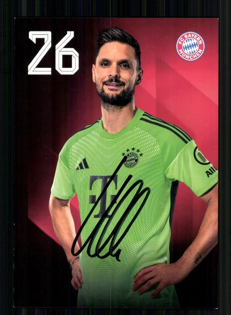 Sepp Maier – Carte Autographe Signée – Bayern München – Original – A 214627