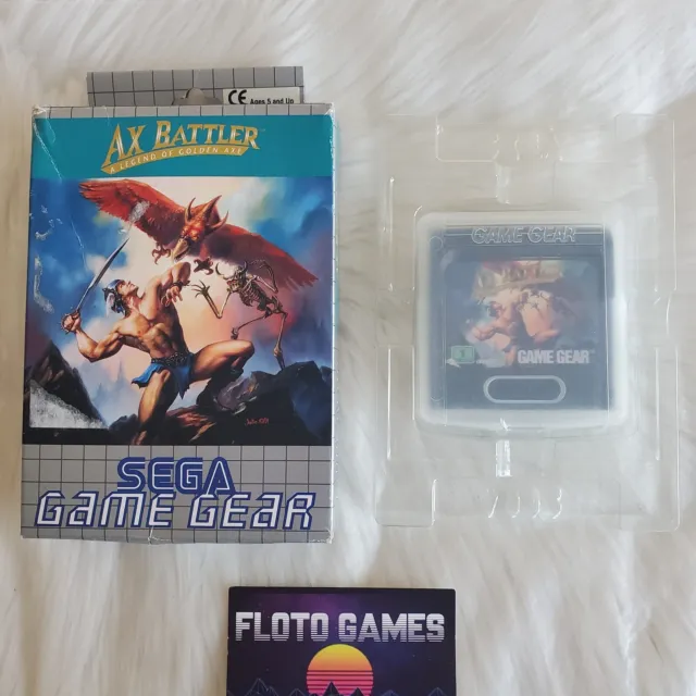 Jeu Ax Battler - Golden Axe RPG - Sega Game Gear PAL en Boite - Floto Games