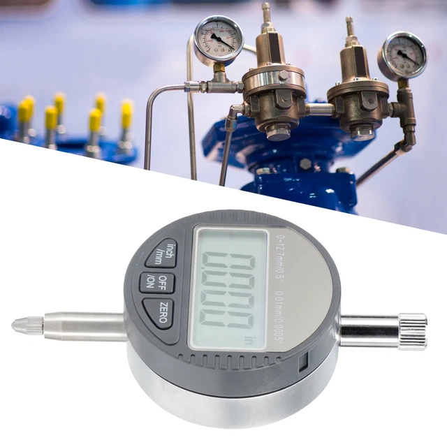 DIGITAL INDICATOR DIAL Test Gauge Electronic Depth Measurement Probe 0