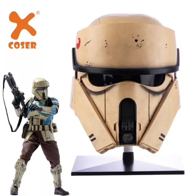 Xcoser Star Wars Rogue One Shoretrooper Helmet Cosplay Props Replicas Halloween