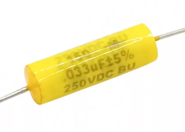 Mallory Mustard Guitar Cap Capacitor • .033 uF