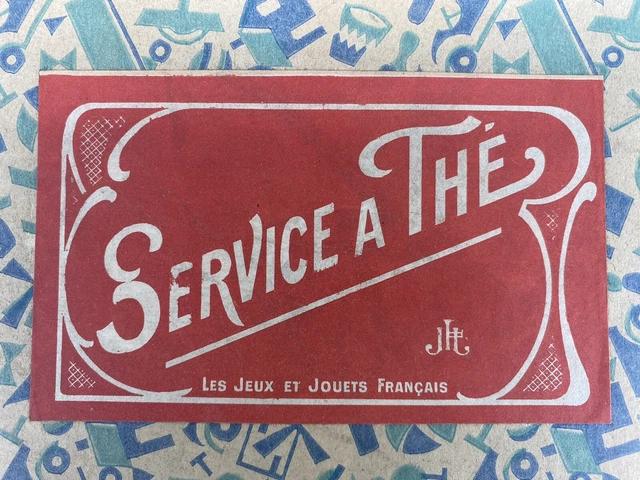 Vieille Dinette Jouet Années 60/70 Plastique Et Aluminium Boîte Origine 3 Vedettes