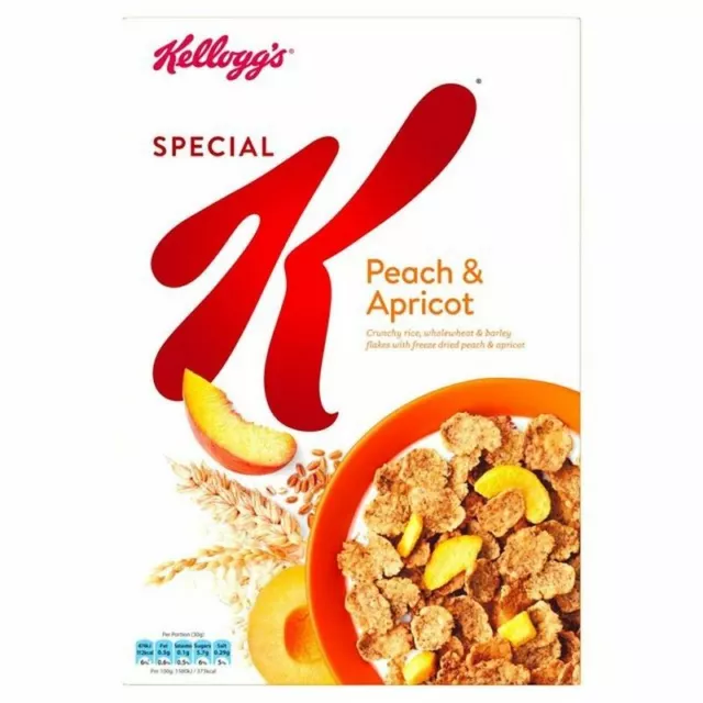 Kellogg's Special K Peach & Albicocca 360 g (confezione da 6)