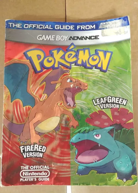 Nintendo Power Official Guide Pokemon FireRed LeafGreen Version Game Boy Advance