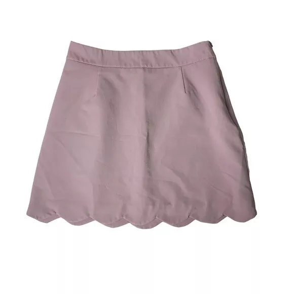 ASOS Women’s Skirt 6 Mini Lavender Side Zip