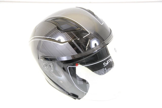 #20 SPEC-X Casque Jet SB-31 TAILLE XS Casque de Moto Casque Moto Scooter