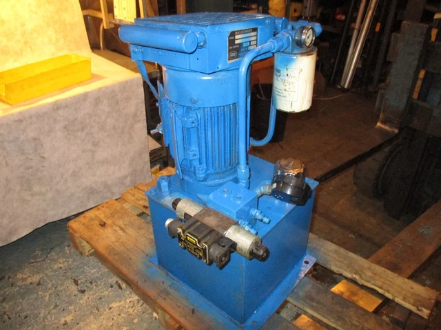 Parker  3HP 1.2GPM Hydraulic Power Unit, Pump 3000 PSI Rated