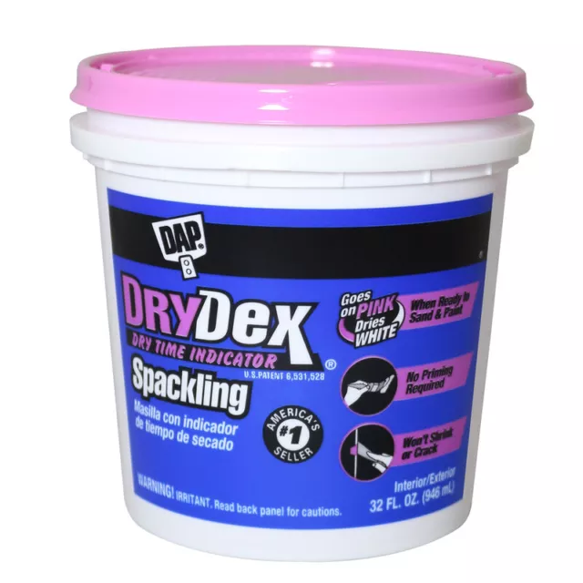 Dap Drydex Gebrauchsfertig Weiß Spackling Verbindung 1 QT